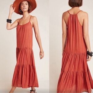Anthropologie X Frye • Alyssa Racerback Maxi Dress • Size L